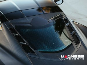 Chevrolet Corvette C8 Carbon Fiber Rear Decklid Housing - Anderson Composites 